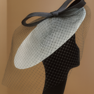 Chapeau Cérémonie Sisal avec Voilette