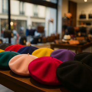 Béret Français Laulhère Laine Mérinos