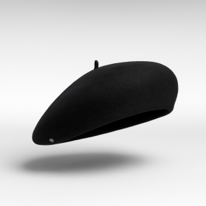 Béret Laulhère Laine Noire