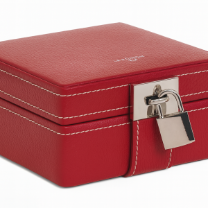 Petite Boîte à Bijoux – Rouge – Le Tanneur
