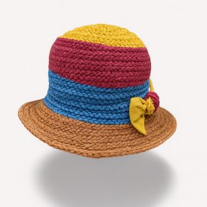 Chapeau Cloche – Marone – Tricot Laine & Acrylique